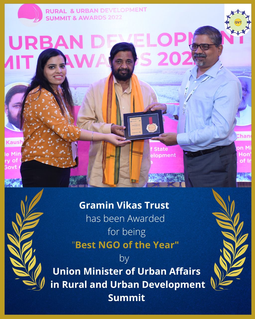 Best NGO of the year Award